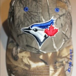 MLB Baseball Toronto Blue Jays Adjustable Hat Cap Camo Fan Favorite Genuine